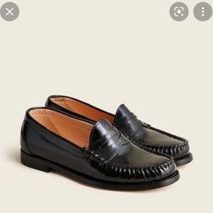 Dark navy - Jcrew leather penny loafer